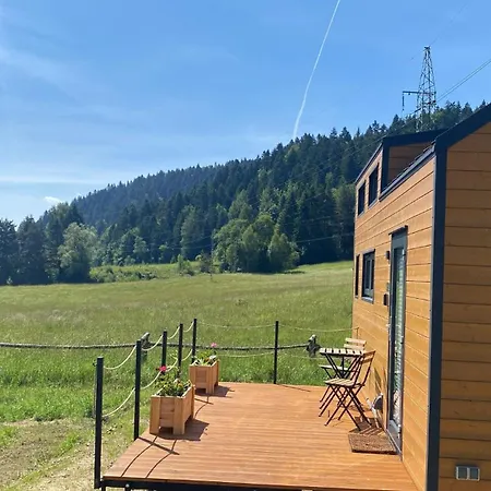Zdroj, Lesna Przystan - Tiny House Na Stoku * Krynica Zdroj